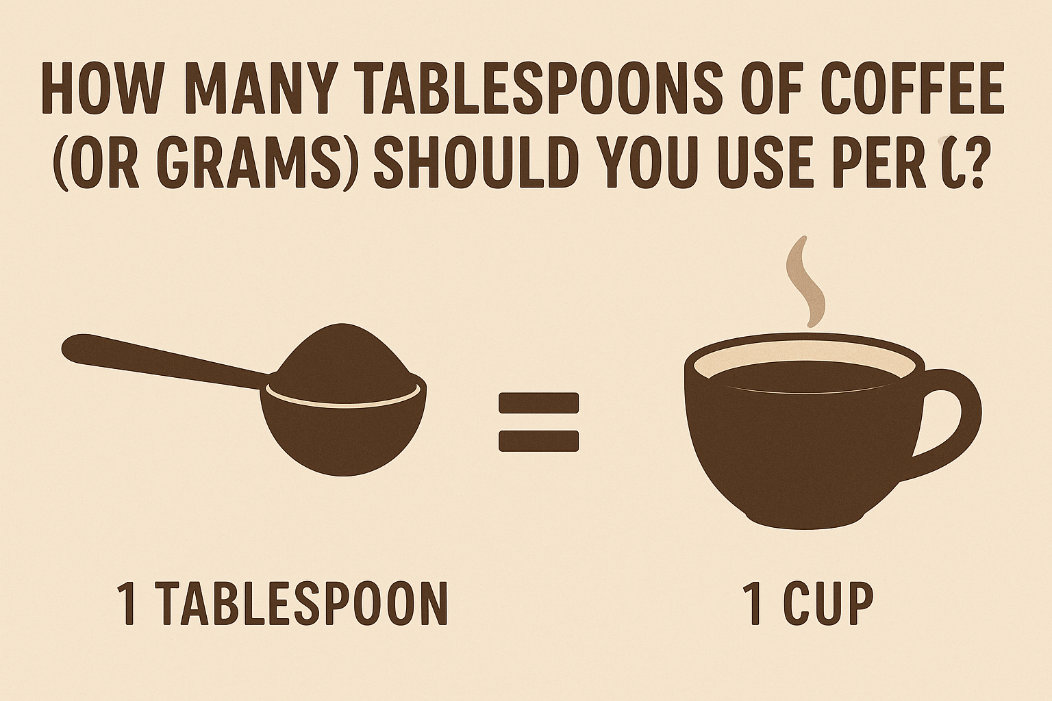 Coffee Measurement Guide