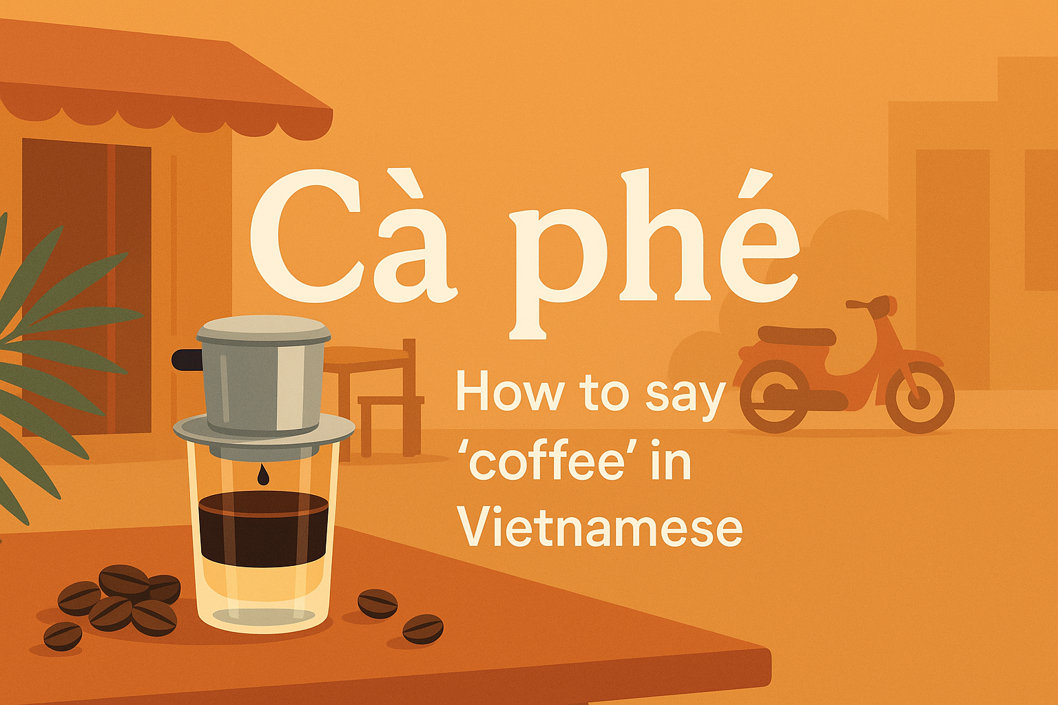 How to Say Coffee in Vietnamese - Complete Pronunciation Guide